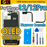180days Warranty GX OLED For iPhone 12 12 Pro Screen Replacement Phone Mobile Display Touch Digitizer Assembly Repair Kit LCD